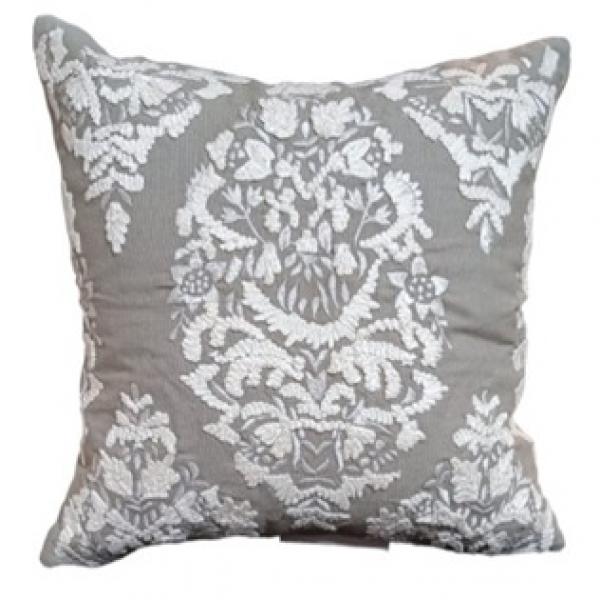 Grey And White Cushion Cover